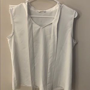 White Tie Blouse!